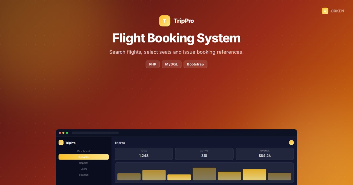 Flight Booking System