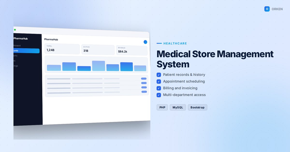 Medical Store Management System
