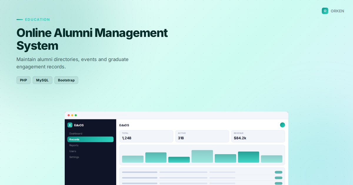 Online Alumni Management System