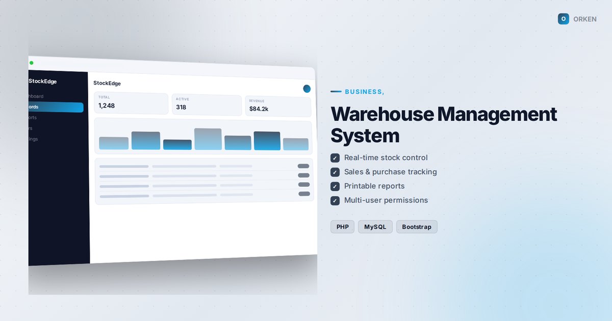 Warehouse Management System
